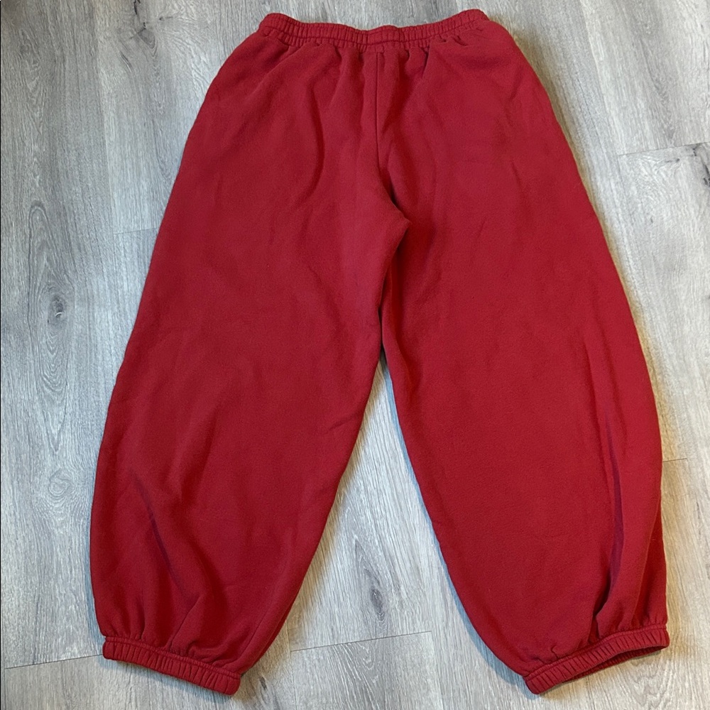 Urban Outfitters Red Graphic Track Pants - Picture 6 of 6